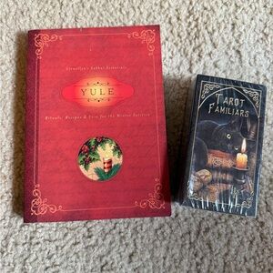 Yule Rituals Book and Tarot Familiars Deck